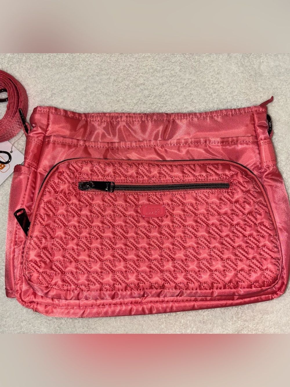 Lug watermelon shimmy se crossbody popsicle pink